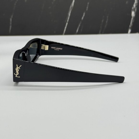 NEW SL M140 RIM 001 SAINT LAURENT SUNGLASSES BLACK SQUARE UNISEX SLM140 RIM 001 - Picture 8 of 11